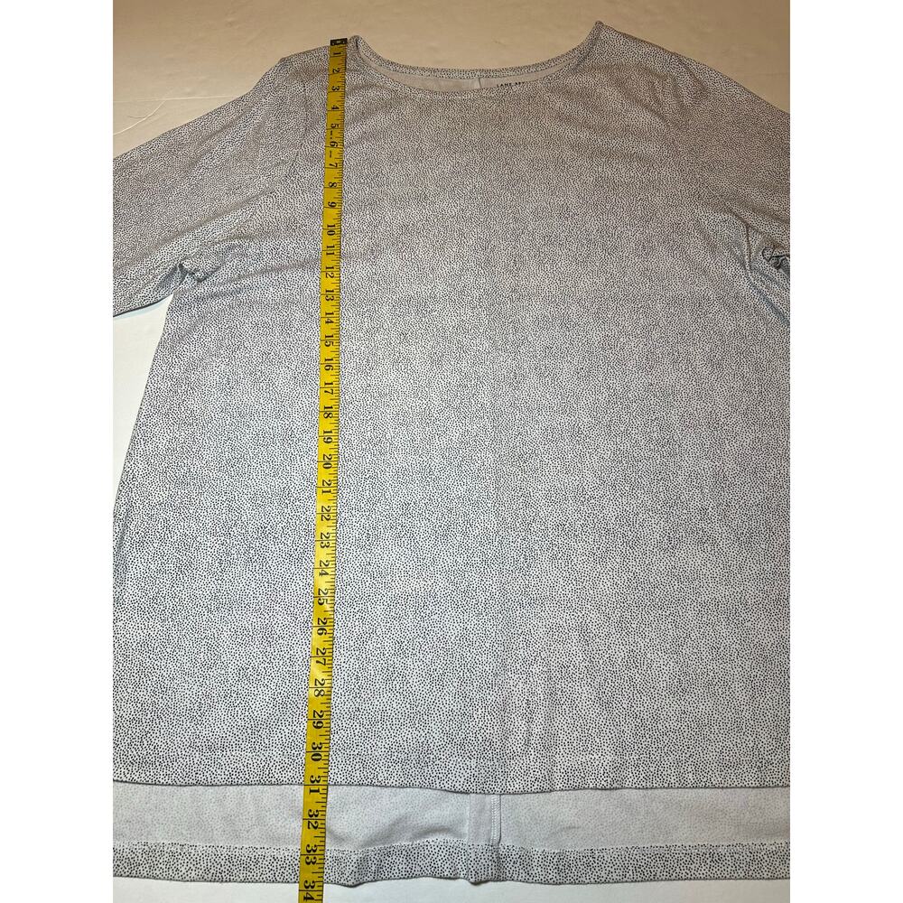 Lane Bryant Tunic Top Women’s Plus Size 22/24 Long Sleeve Hi Lo Loose Stretch - Picture 2 of 7